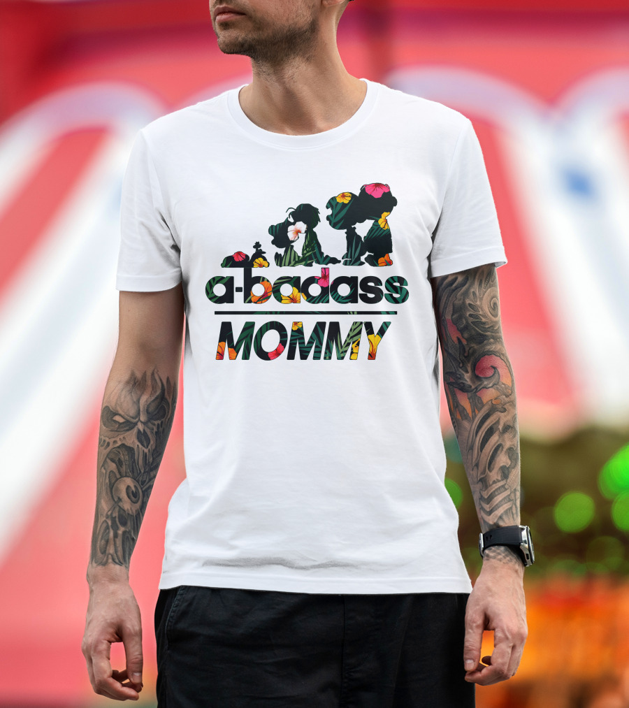 Abadass Mommy Floral T-Shirt