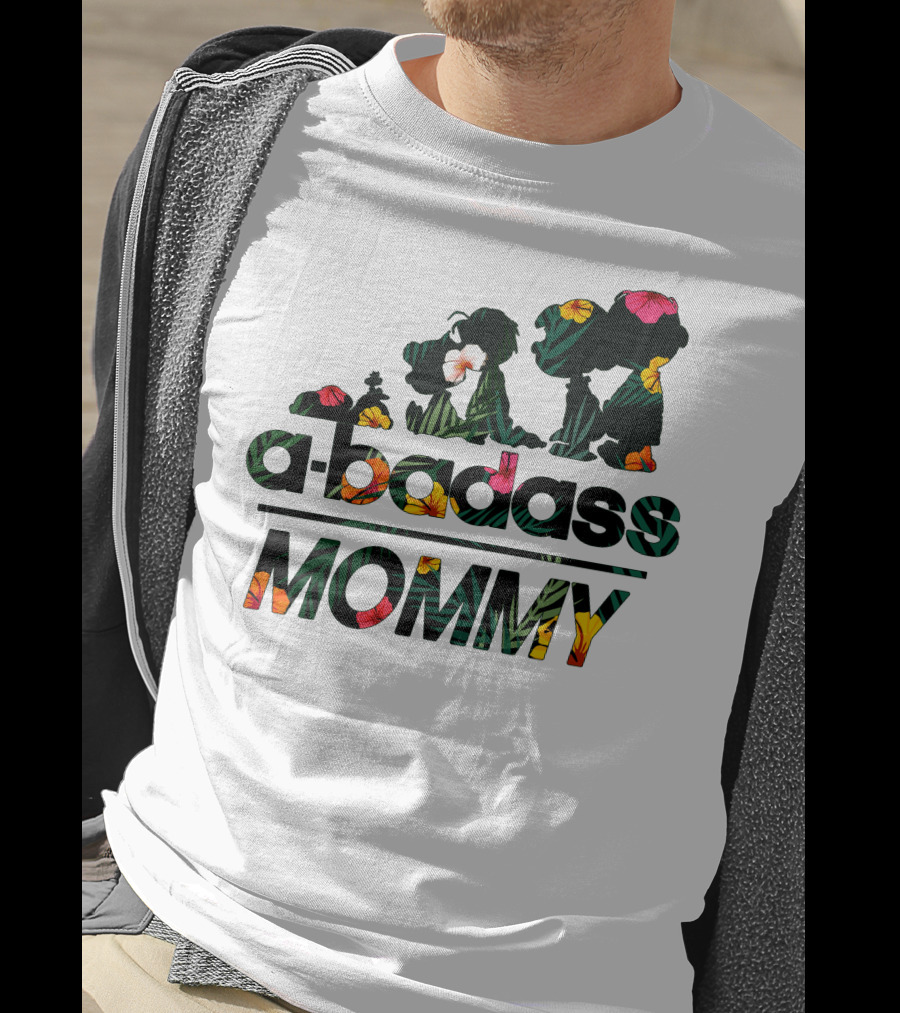 Abadass Mommy Floral T-Shirt