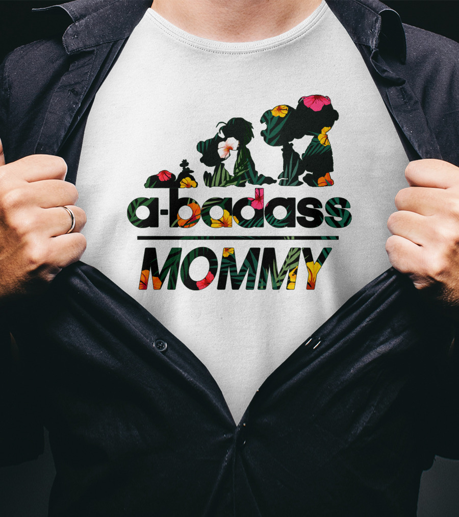 Abadass Mommy Floral T-Shirt