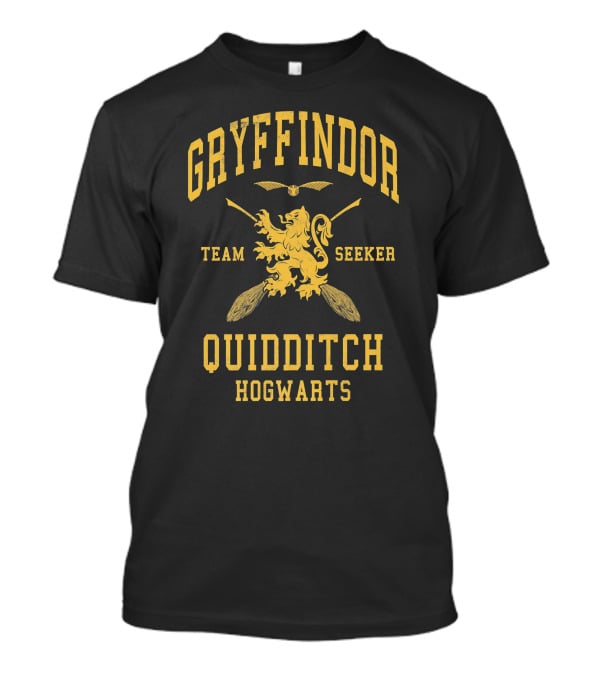 Gryffindor Team Seeker Quidditch Hogwarts Only Today T-Shirt