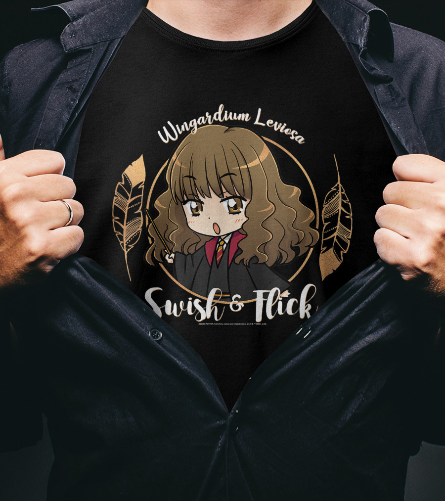 Wingardium Leviosa Swish & Flick Only Today T-Shirt