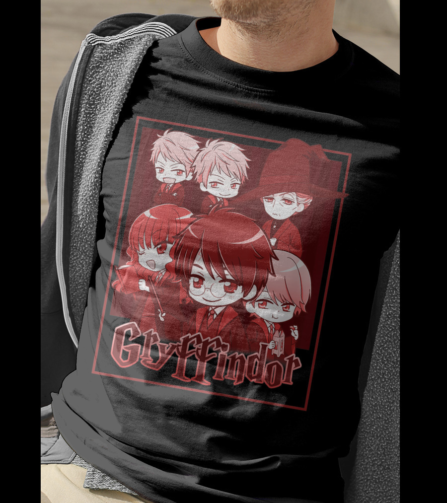 Gryffindor Only Today Anime Characters T-Shirt