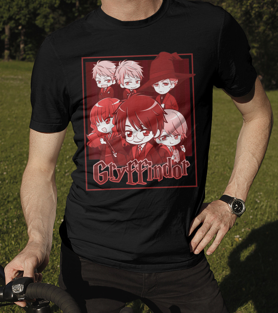 Gryffindor Only Today Anime Characters T-Shirt