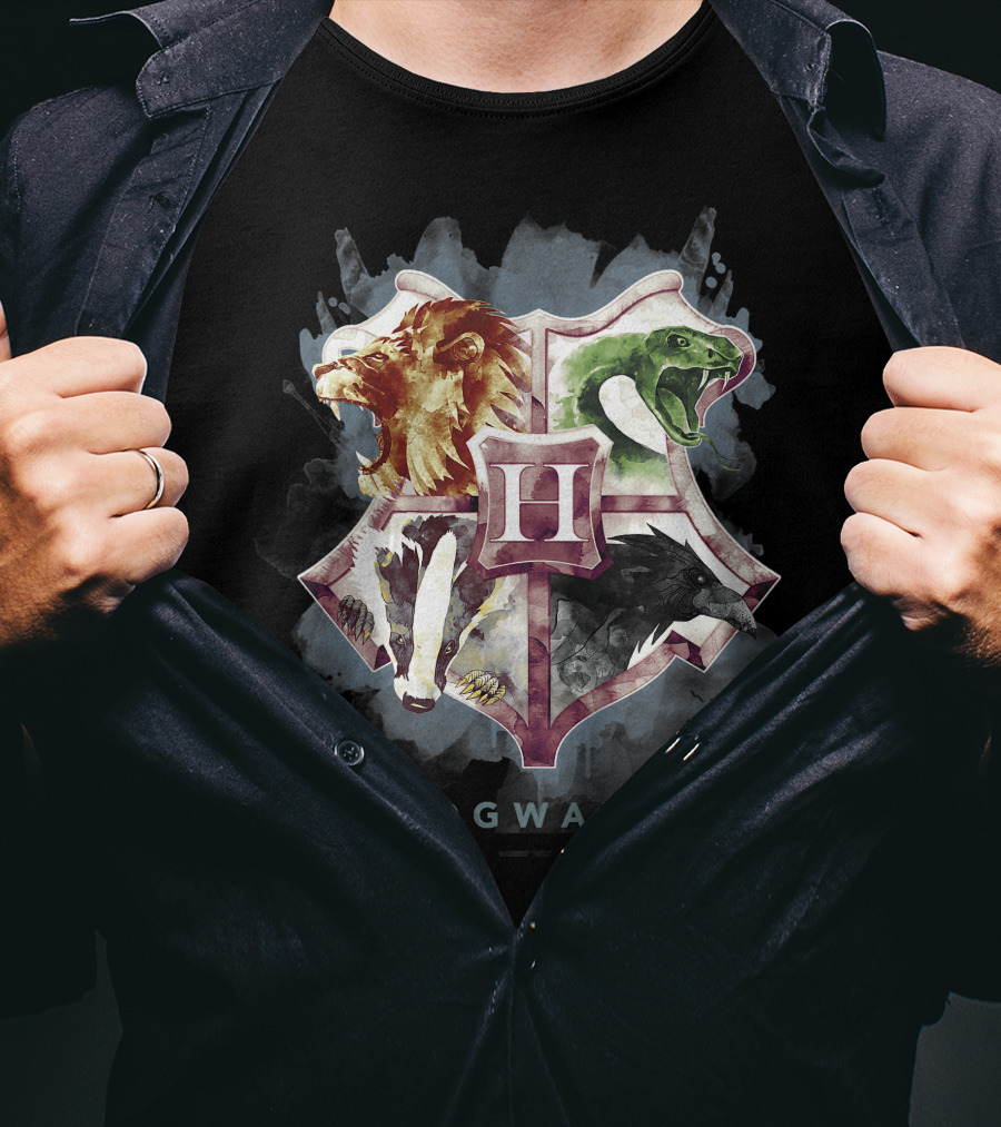 Hogwarts Crest Only Today T-Shirt