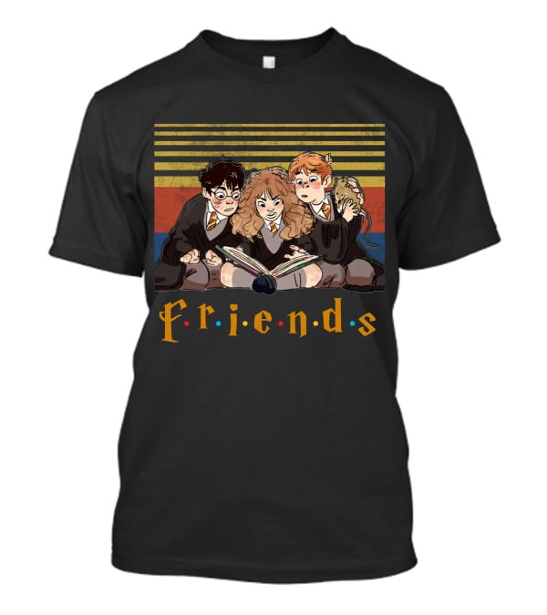 Friends Only Today Wizard School Trio T-Shirt