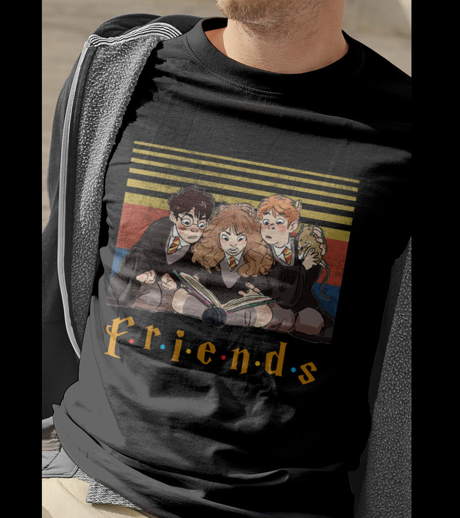 Friends Only Today Wizard School Trio T-Shirt