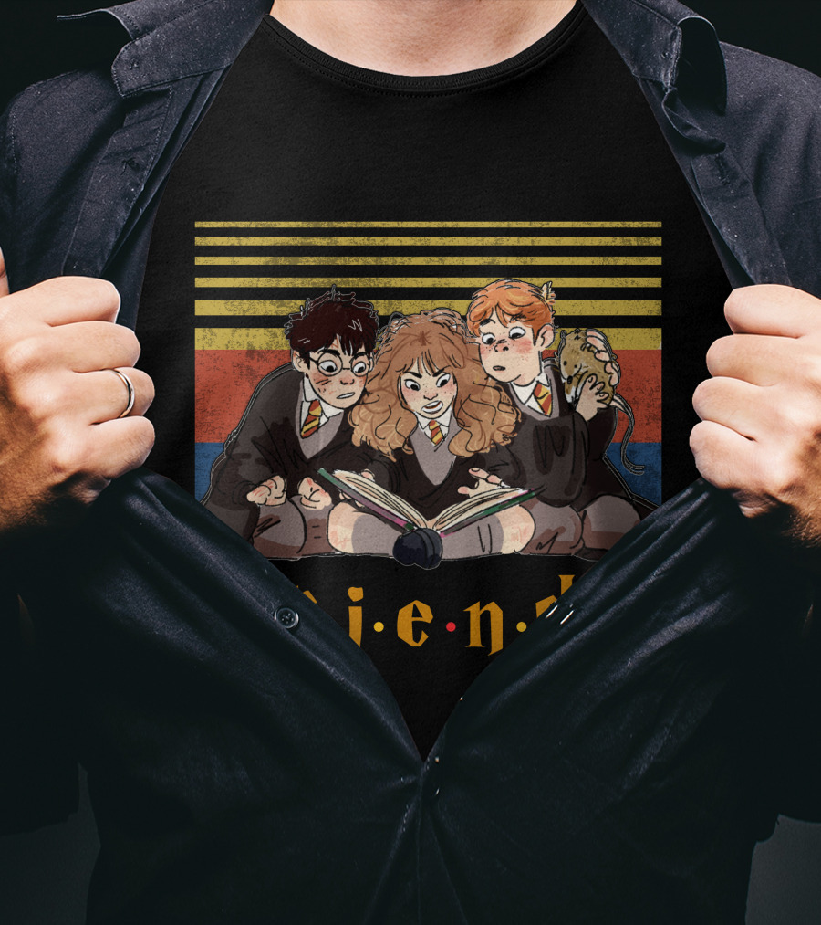 Friends Only Today Wizard School Trio T-Shirt