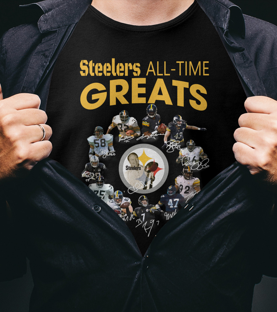 Steelers All-Time Greats T-Shirt