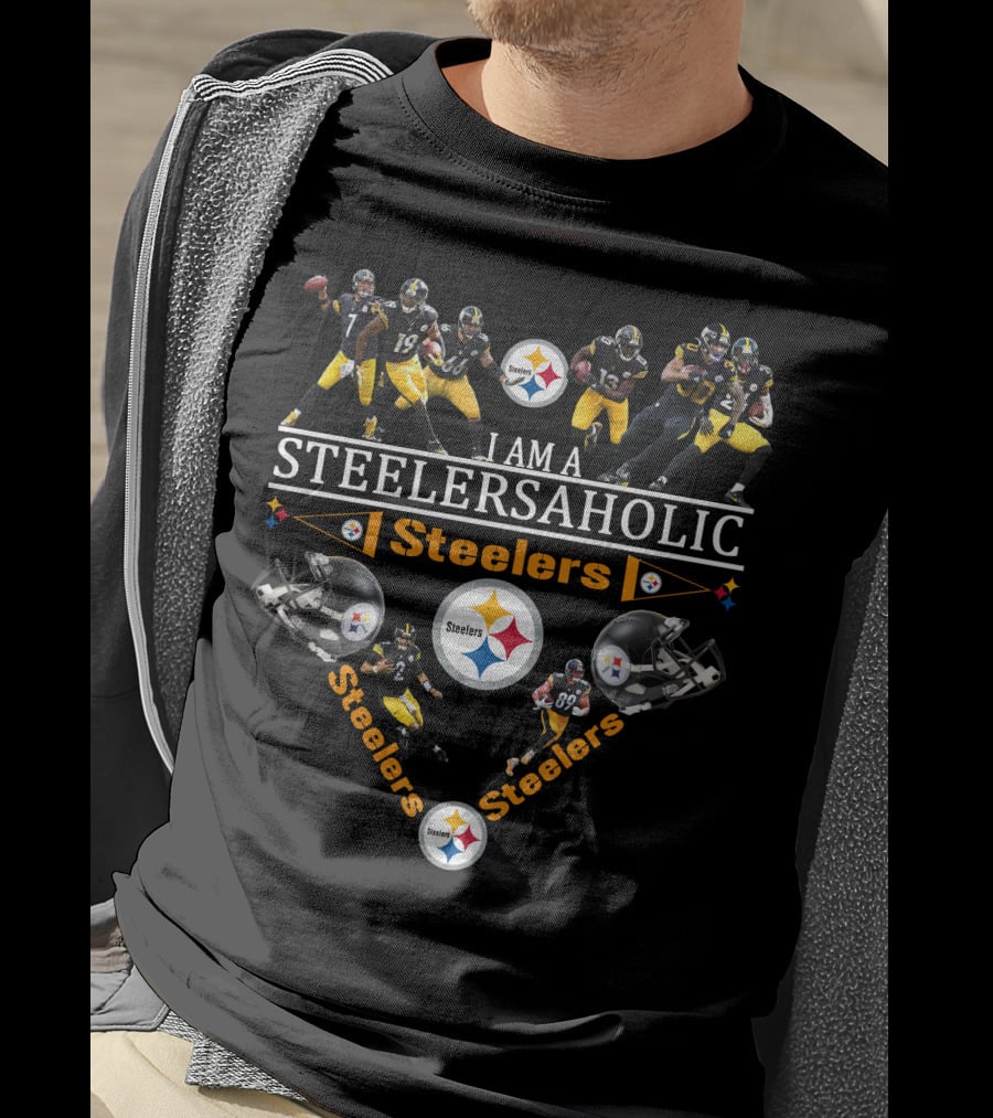 I Am A Steelersaholic Steelers Steelers T-Shirt