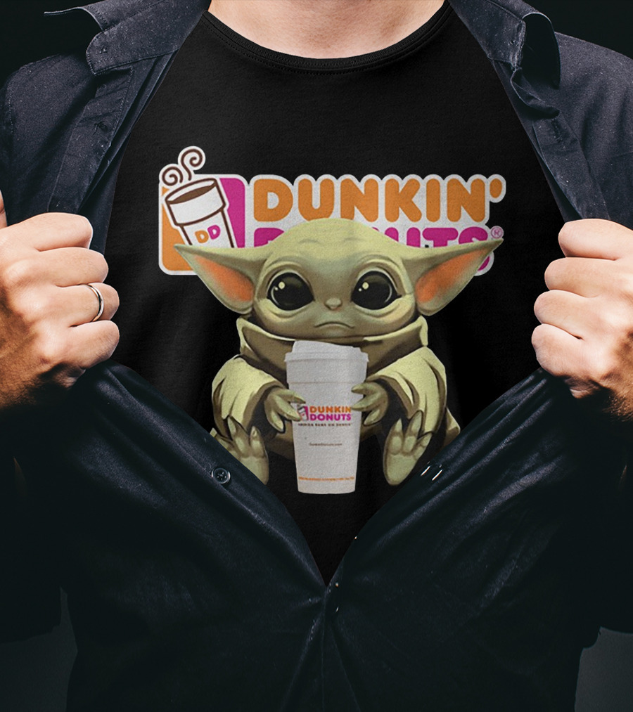 Only Today Dunkin Donuts Baby Alien Coffee T-Shirt