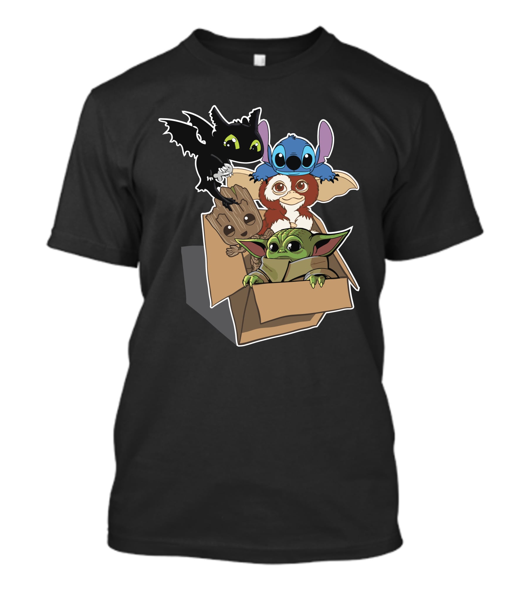 Only Today Cute Creatures In A Box T-Shirt