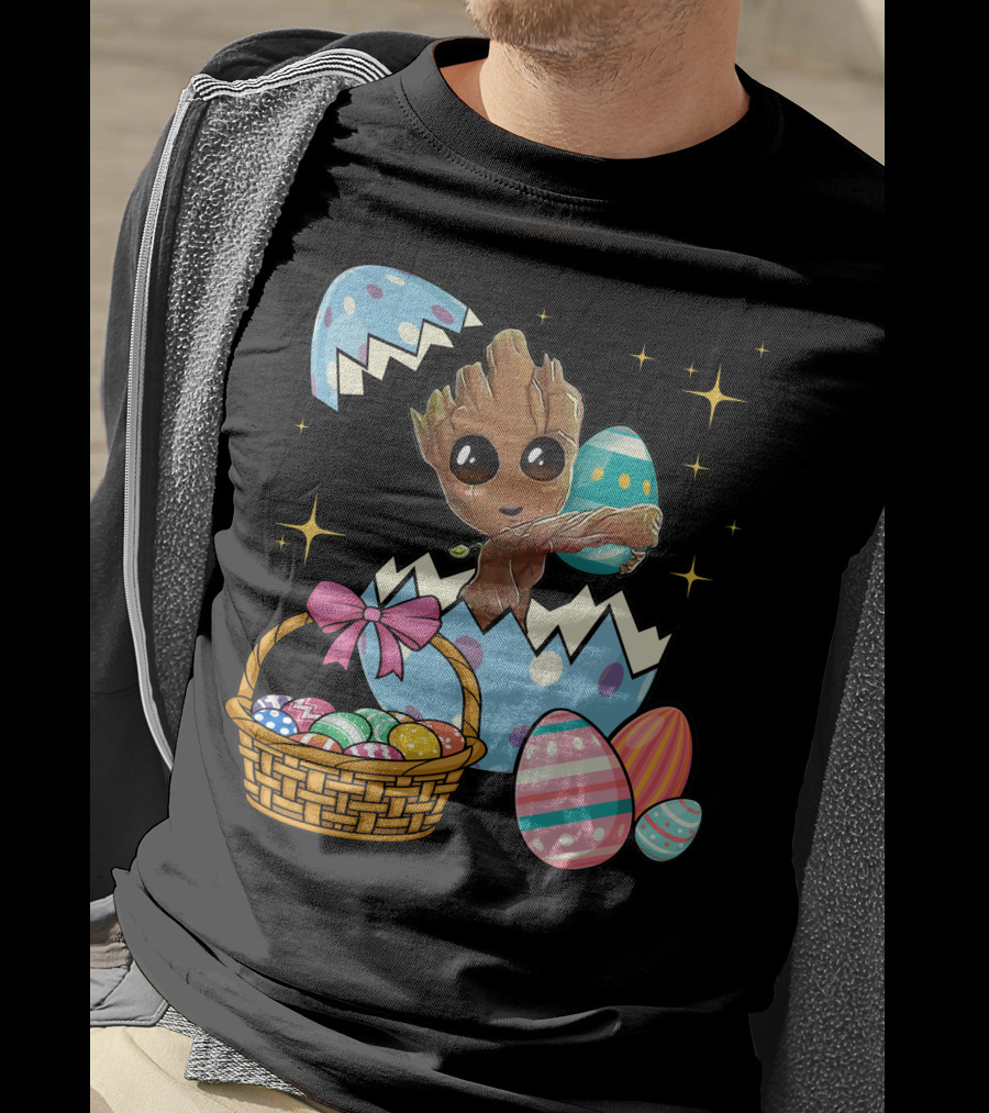 Groot Easter Eggs Only Today T-Shirt