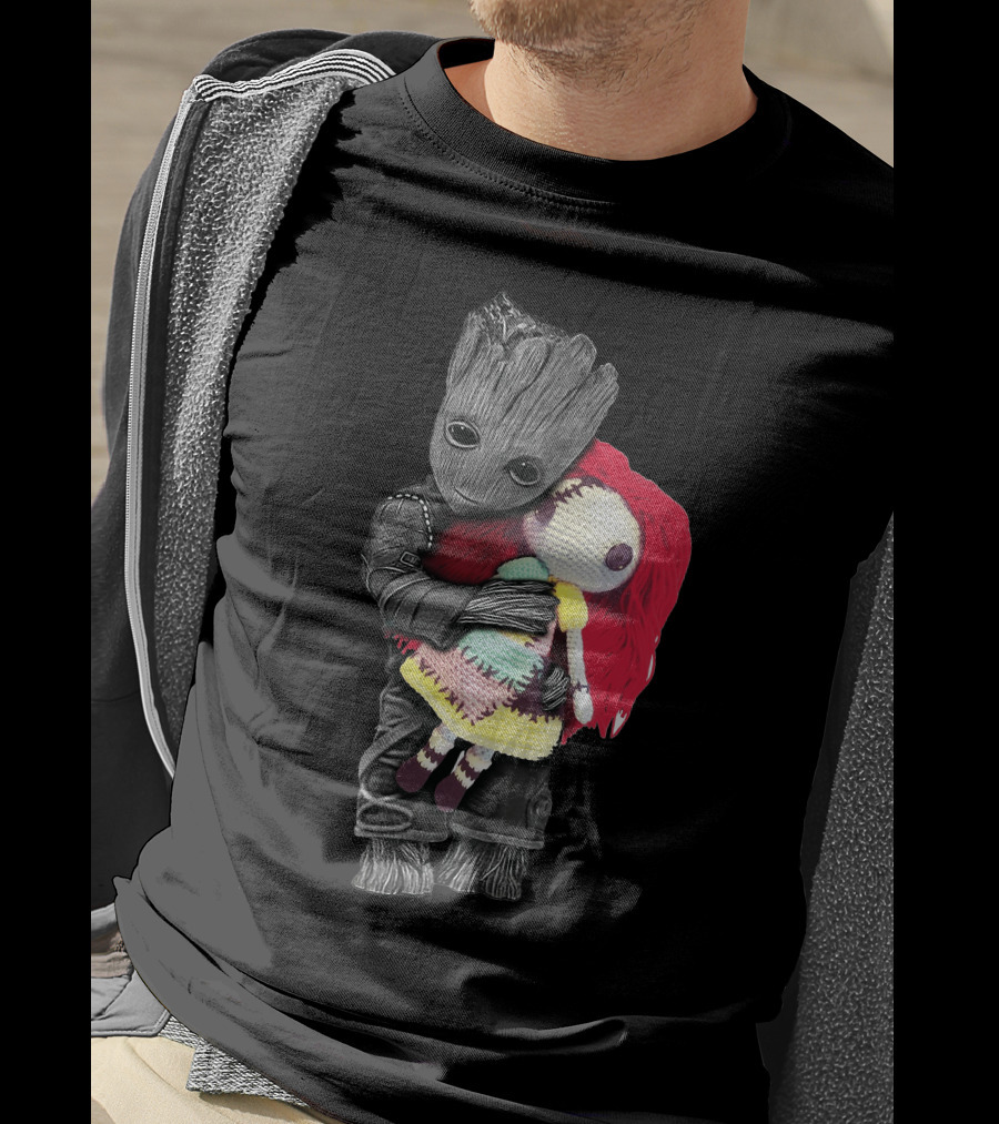 Groot Hugging Sally Doll T-Shirt