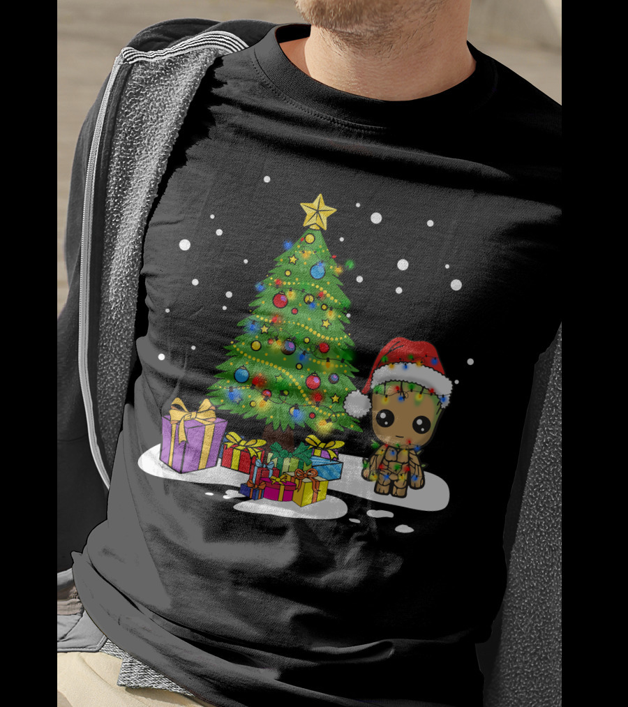 Only Today Christmas Tree Santa Hat Gifts T-Shirt