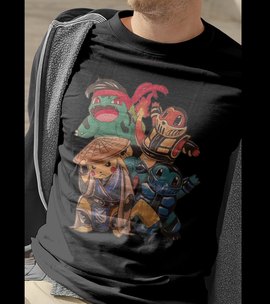 Pokémon Mortal Kombat Crossover T-Shirt
