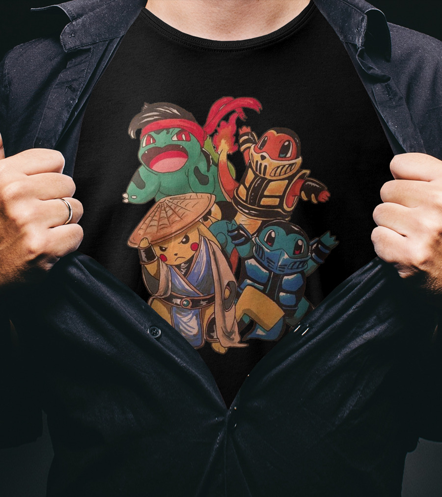 Pokémon Mortal Kombat Crossover T-Shirt