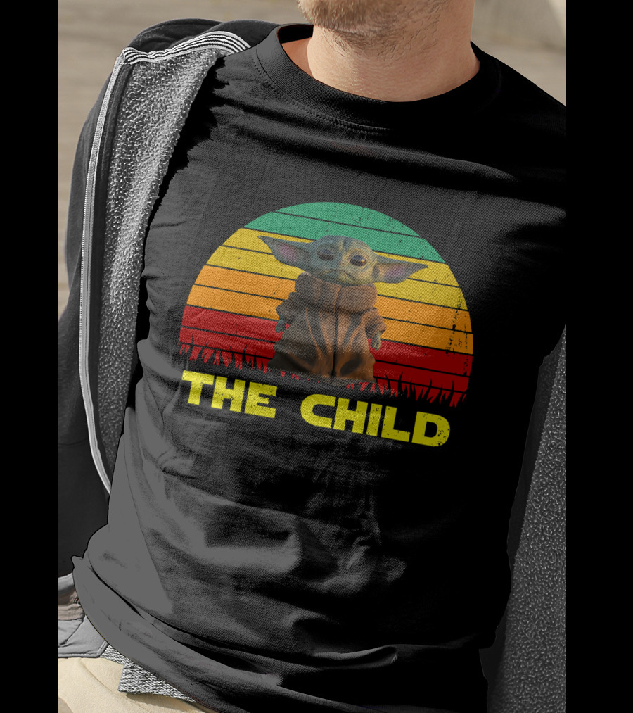 The Child 14 Retro Sunset T-Shirt
