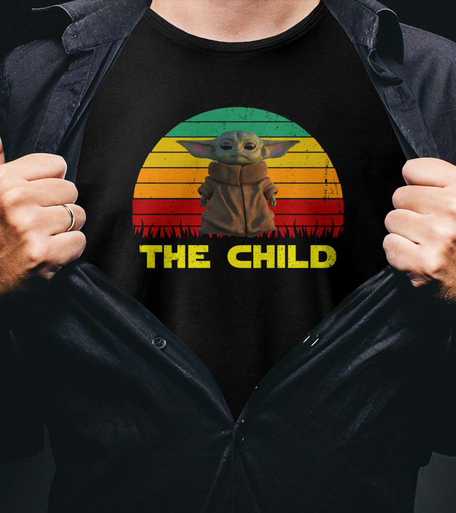 The Child 14 Retro Sunset T-Shirt