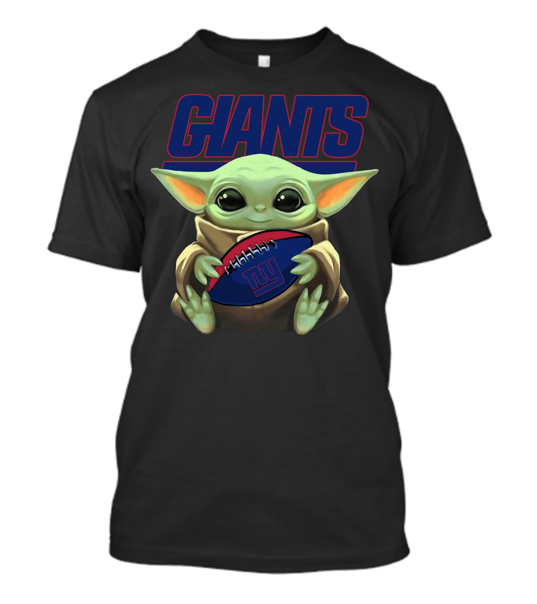 Giants 25 Baby Alien Holding Ny Football T-Shirt