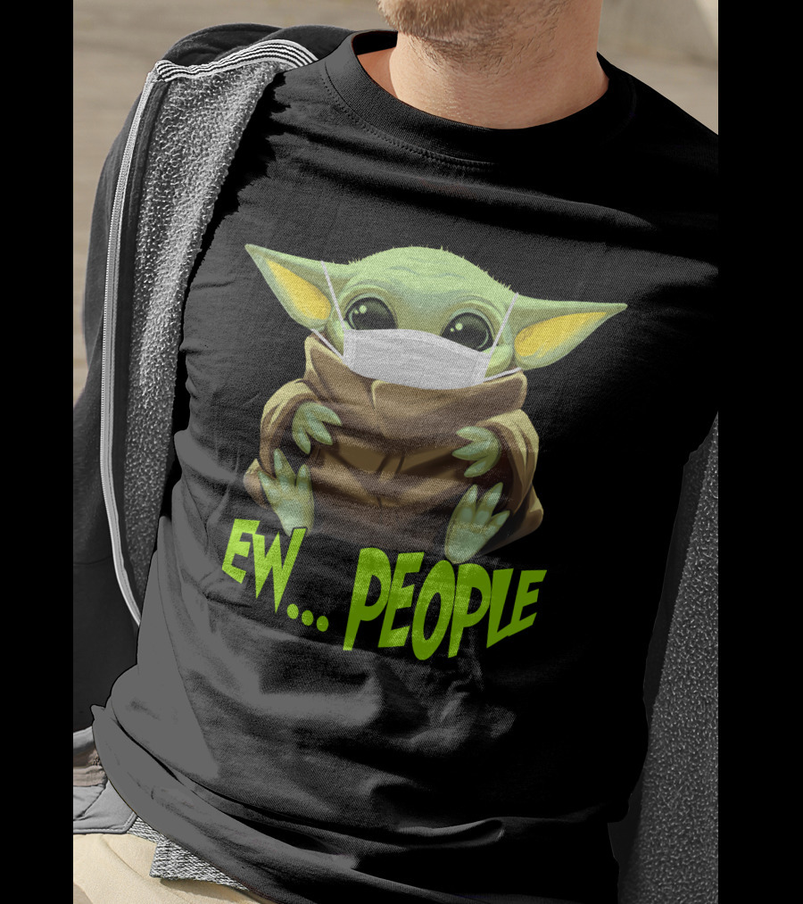 Ew People 36 Baby Alien Mask T-Shirt