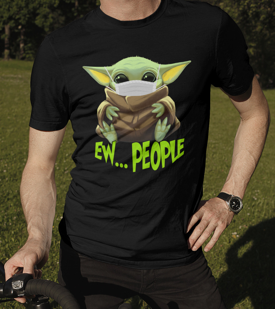 Ew People 36 Baby Alien Mask T-Shirt