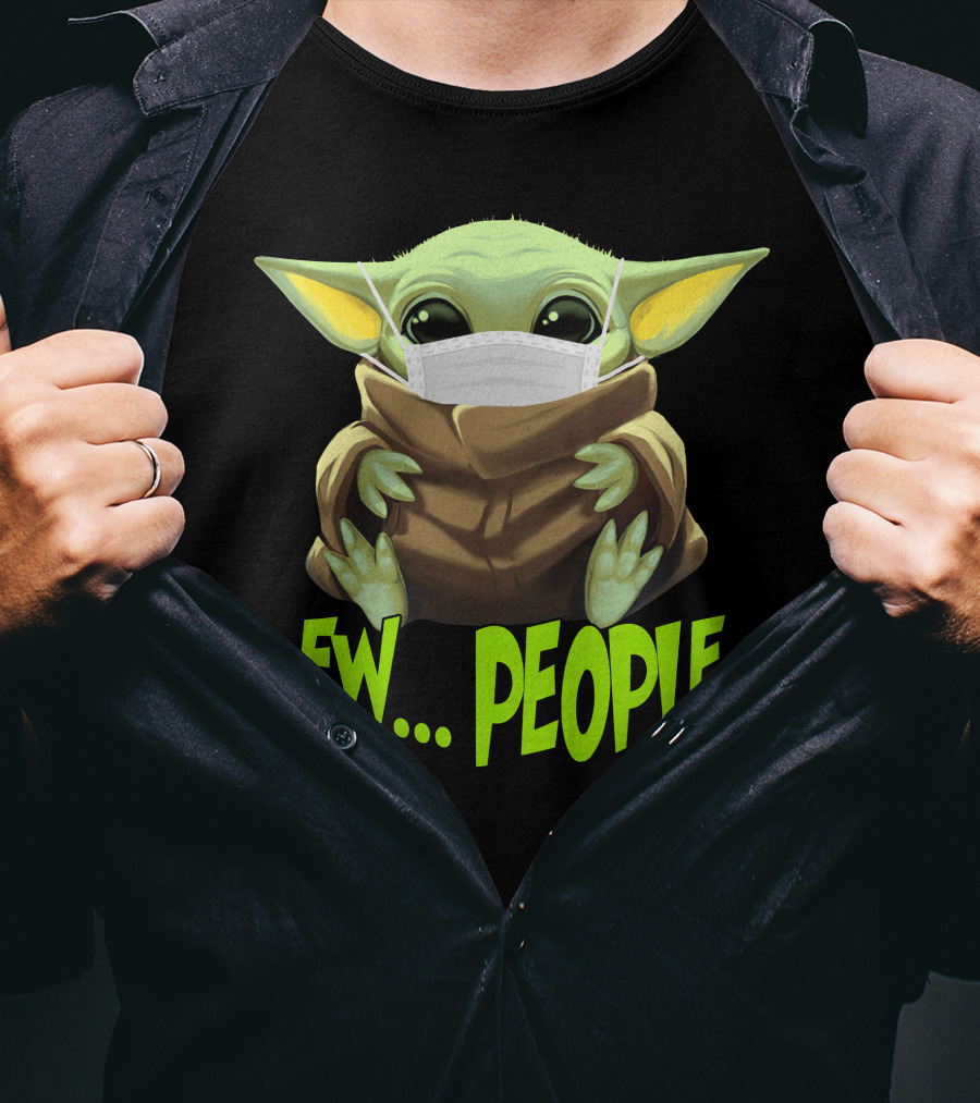 Ew People 36 Baby Alien Mask T-Shirt