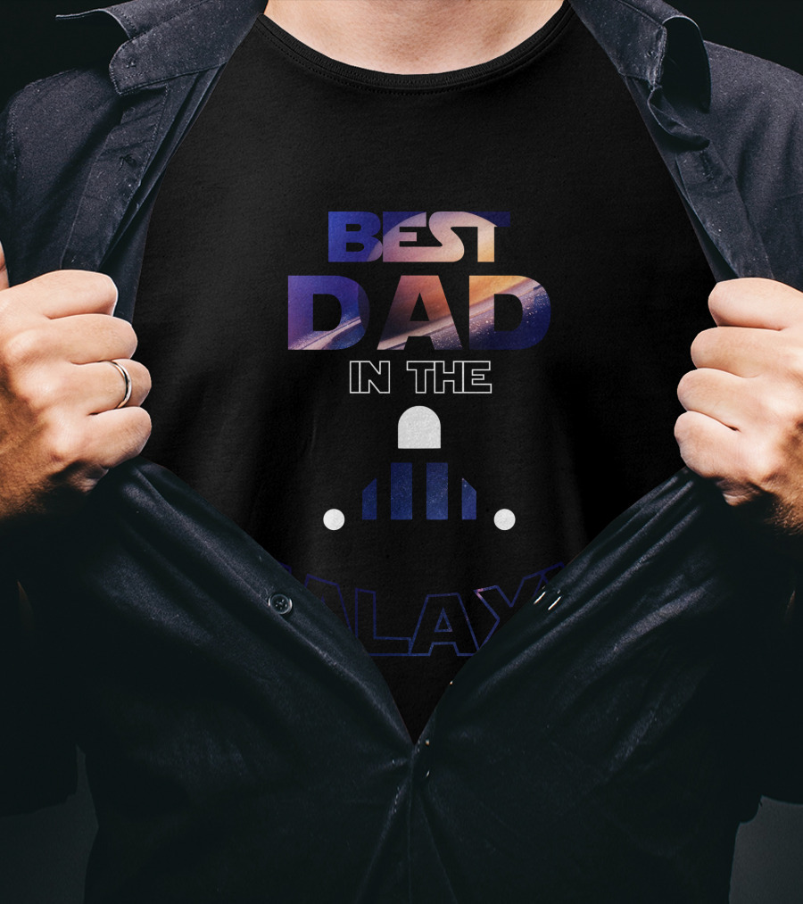 Best Dad In The Galaxy T-Shirt