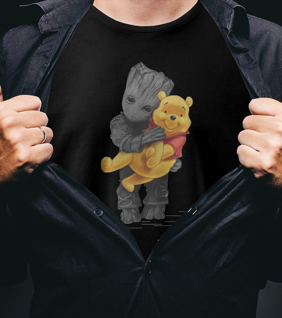 Groot Holding Pooh T-Shirt