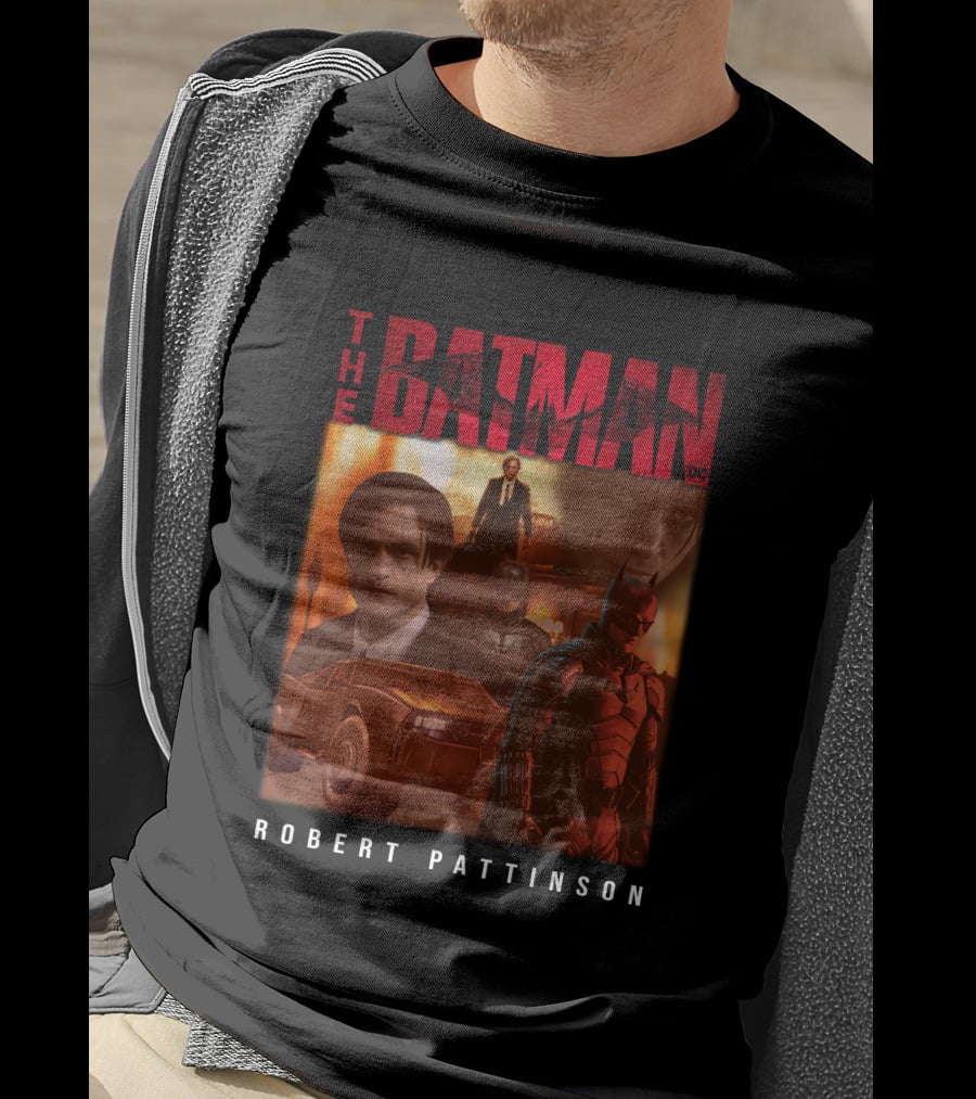 The Batman Robert Pattinson Dc Movie T-Shirt