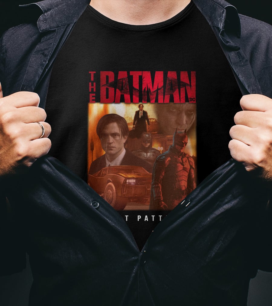 The Batman Robert Pattinson Dc Movie T-Shirt