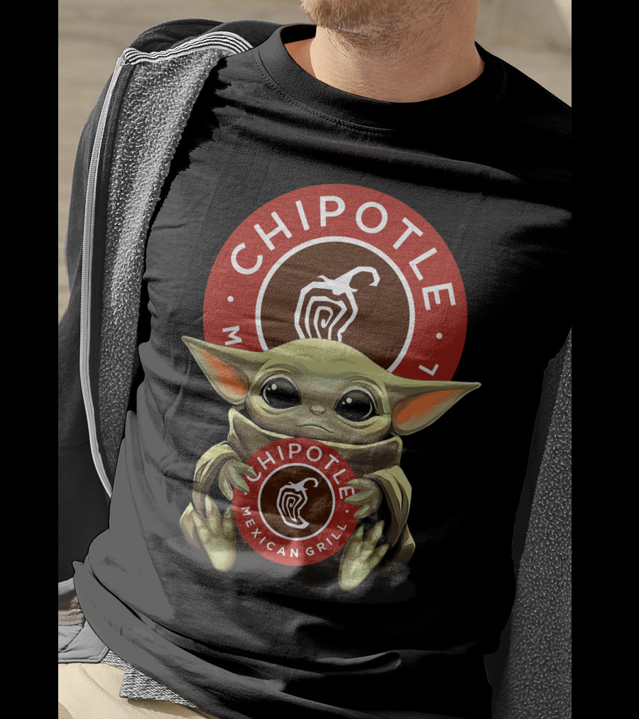 Chipotle Mexican Grill Baby Yoda T-Shirt