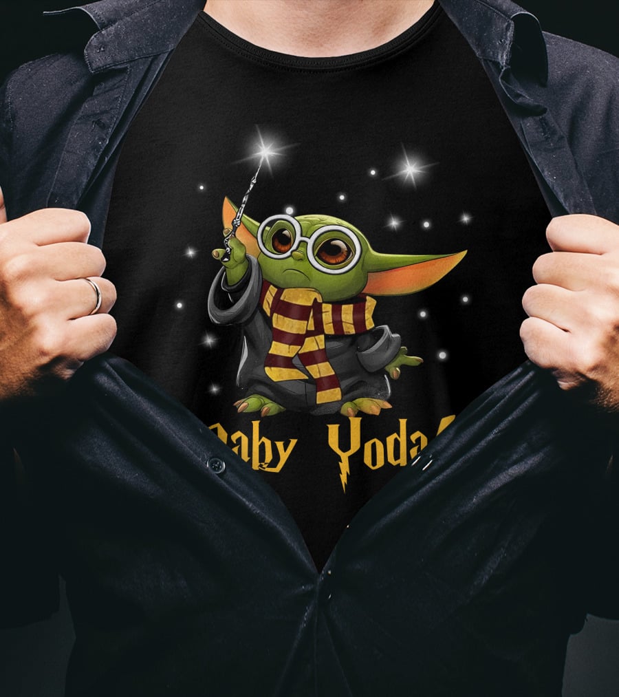Baby Yoda 23 Magic Wizard Scarf T-Shirt