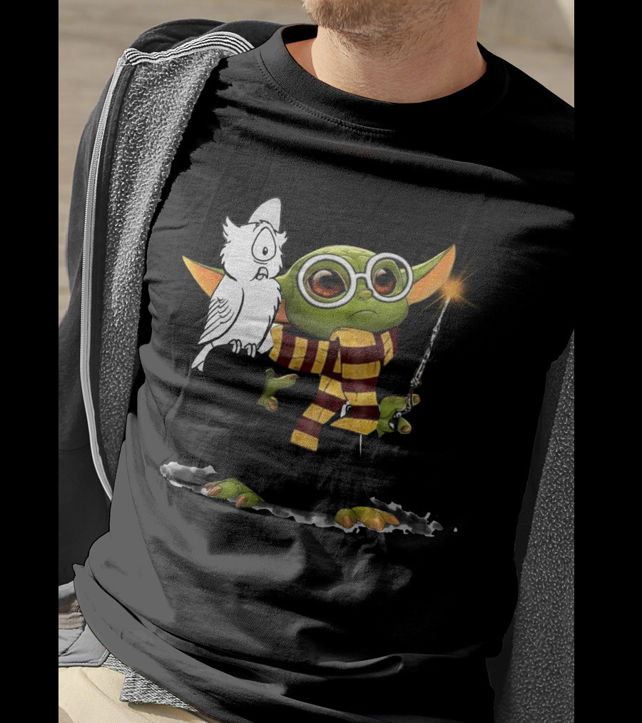 Magical Creature Owl Wizardry Fan Favorite T-Shirt