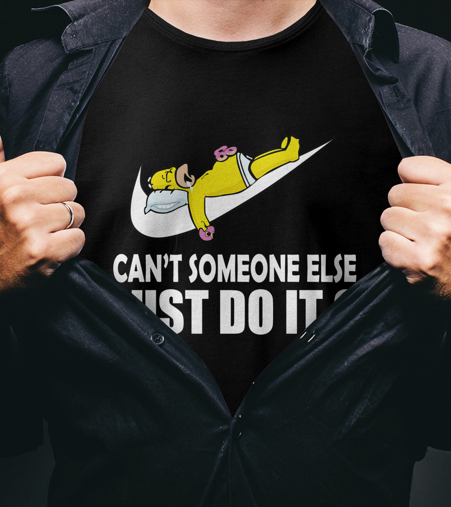 The Simpsons Can't Someone Else Just Do It T-Shirt