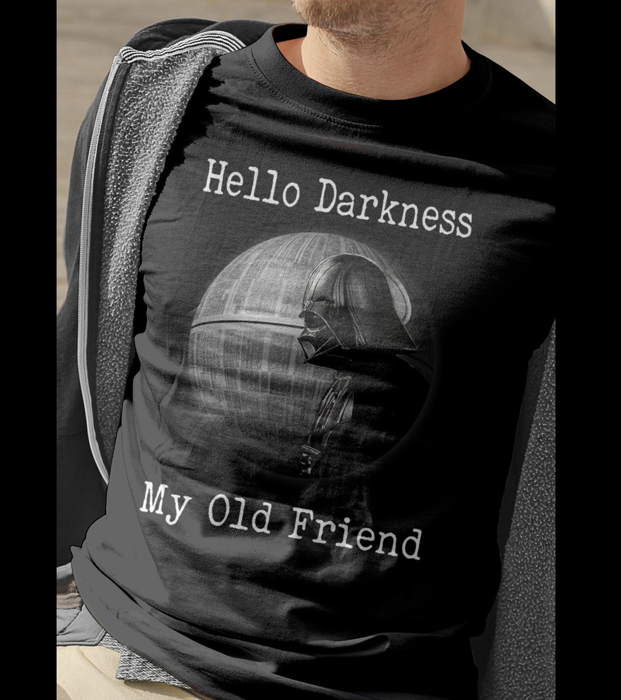 Hello Darkness My Old Friend Stars War ZN 184 T-Shirt