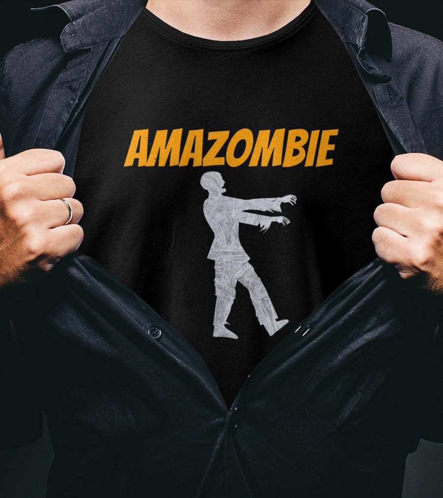 AMAZOMBIE Classic Walking Dead Figure T-Shirt