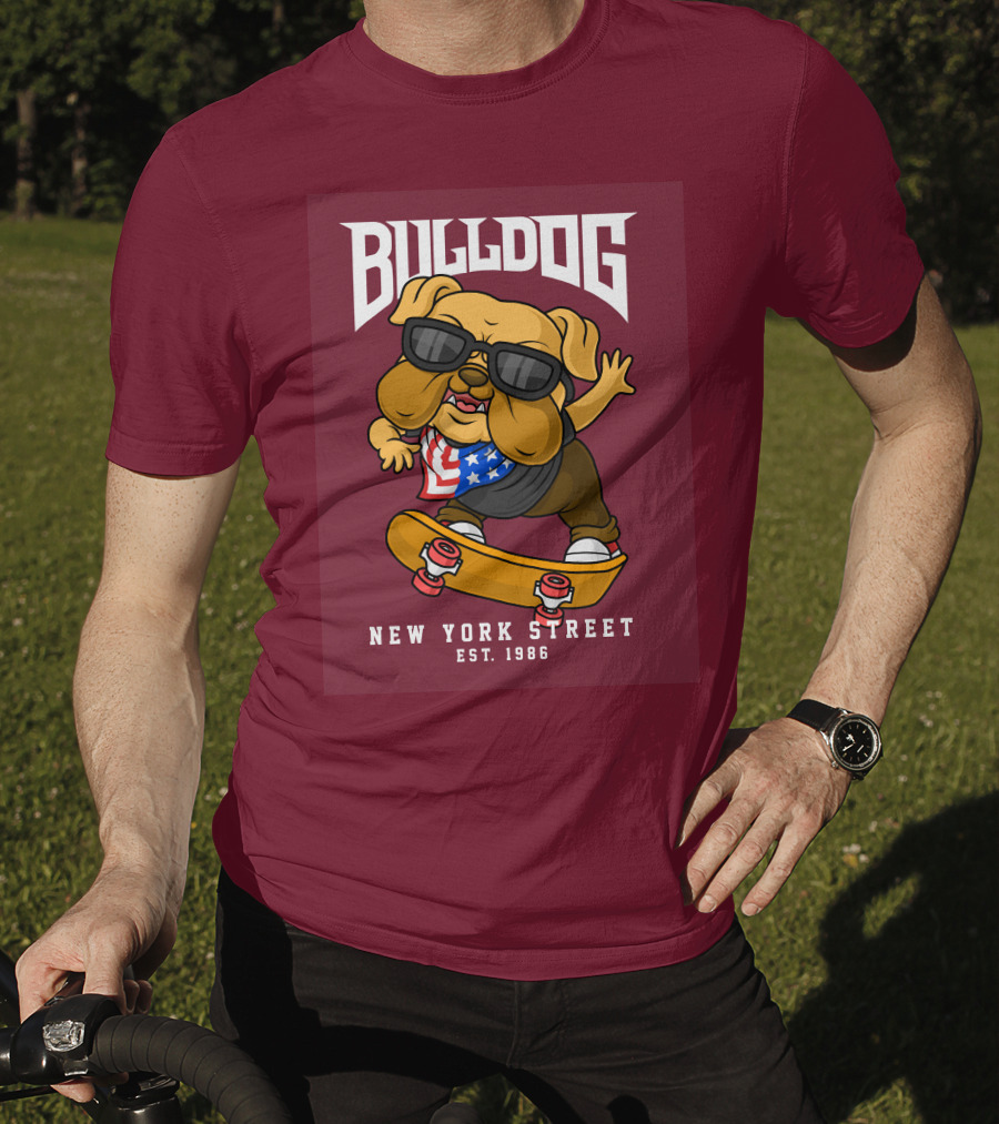 Bulldog New York Street Est. 1986 T-Shirt