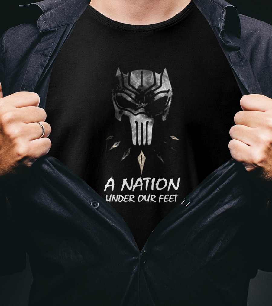 Black Panther A Nation Under Our Feet Marvel Comic T-Shirt