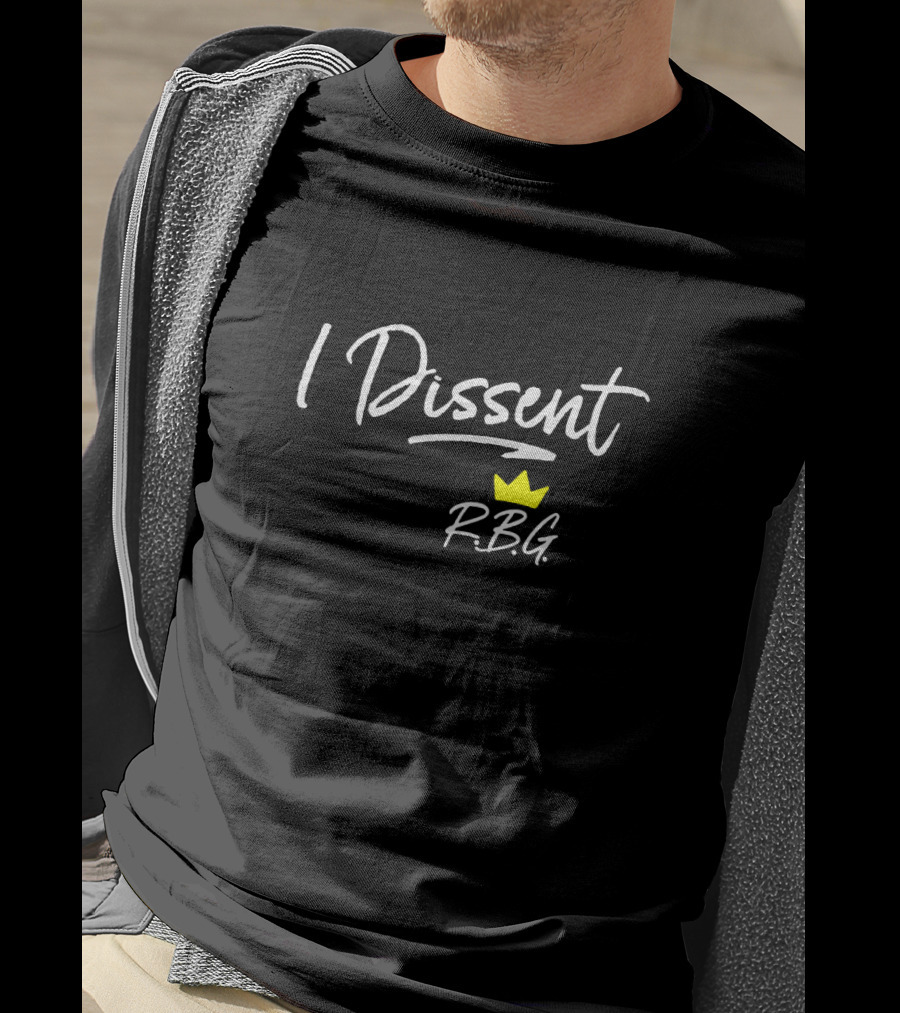 I Dissent Rbg Crown Iconic R.b.g. T-Shirt
