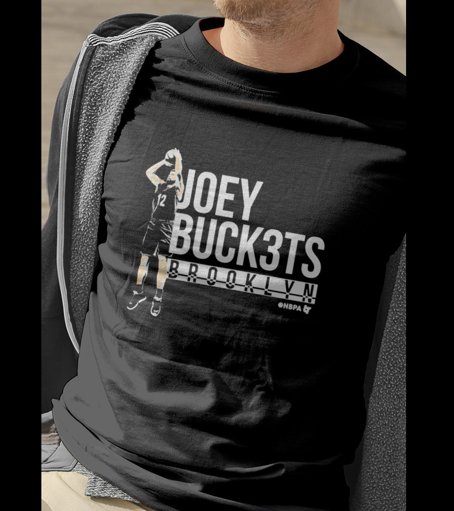 Joey Buck3Ts Brooklyn Nbpa Basketball Player T-Shirt