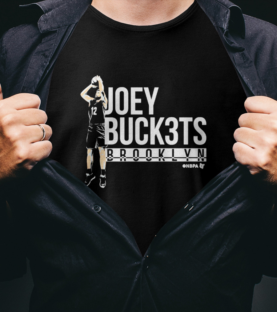 Joey Buck3Ts Brooklyn Nbpa Basketball Player T-Shirt