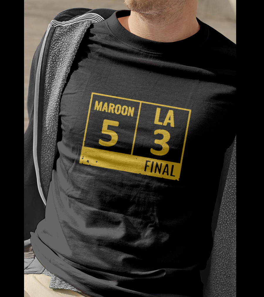 Maroon 5 La 3 Final T-Shirt