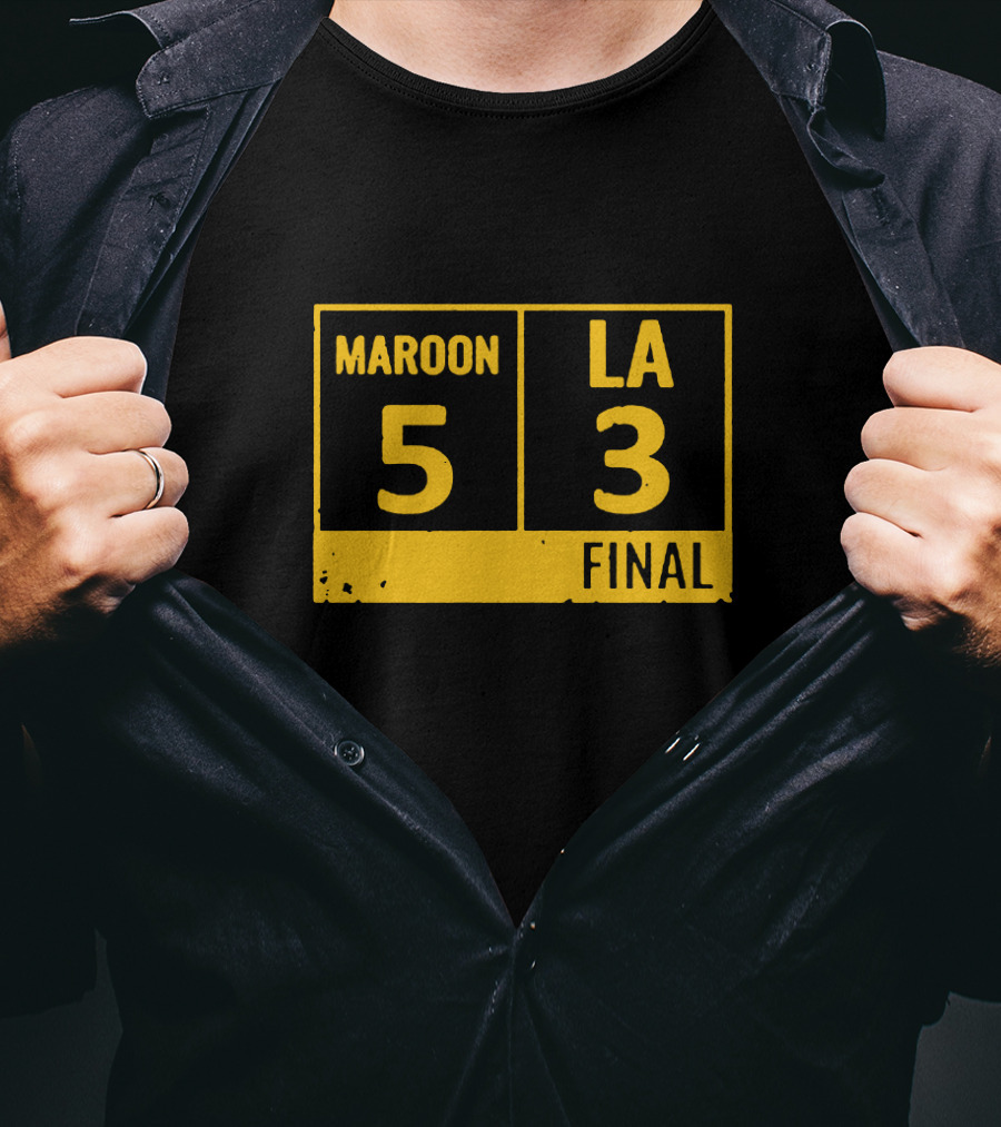 Maroon 5 La 3 Final T-Shirt
