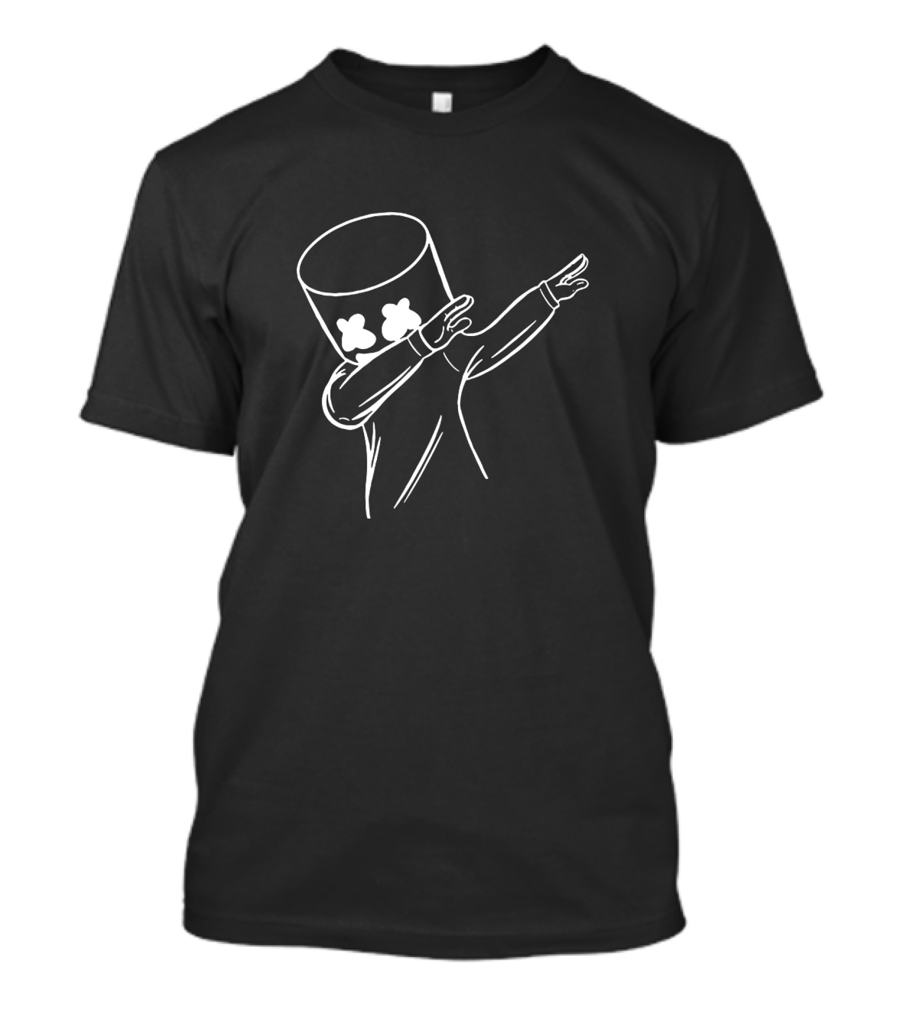 Marshmallow Dabbing Cartoon Icon With X-Eyes T-Shirt