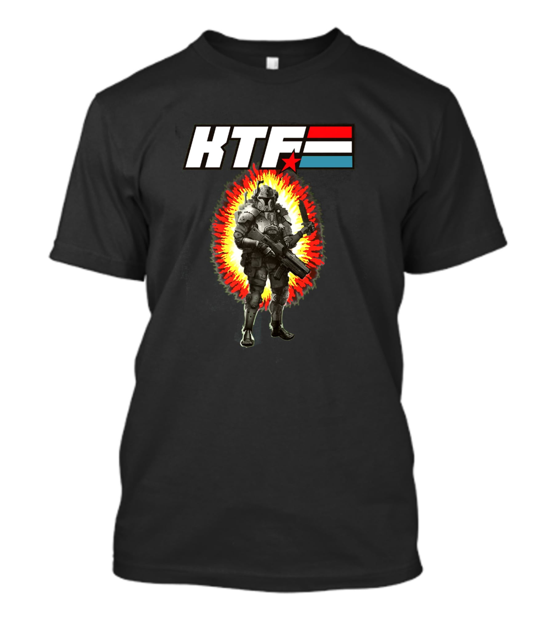 Tyrus Rechs KTF 80's Sci-Fi Soldier Burst T-Shirt