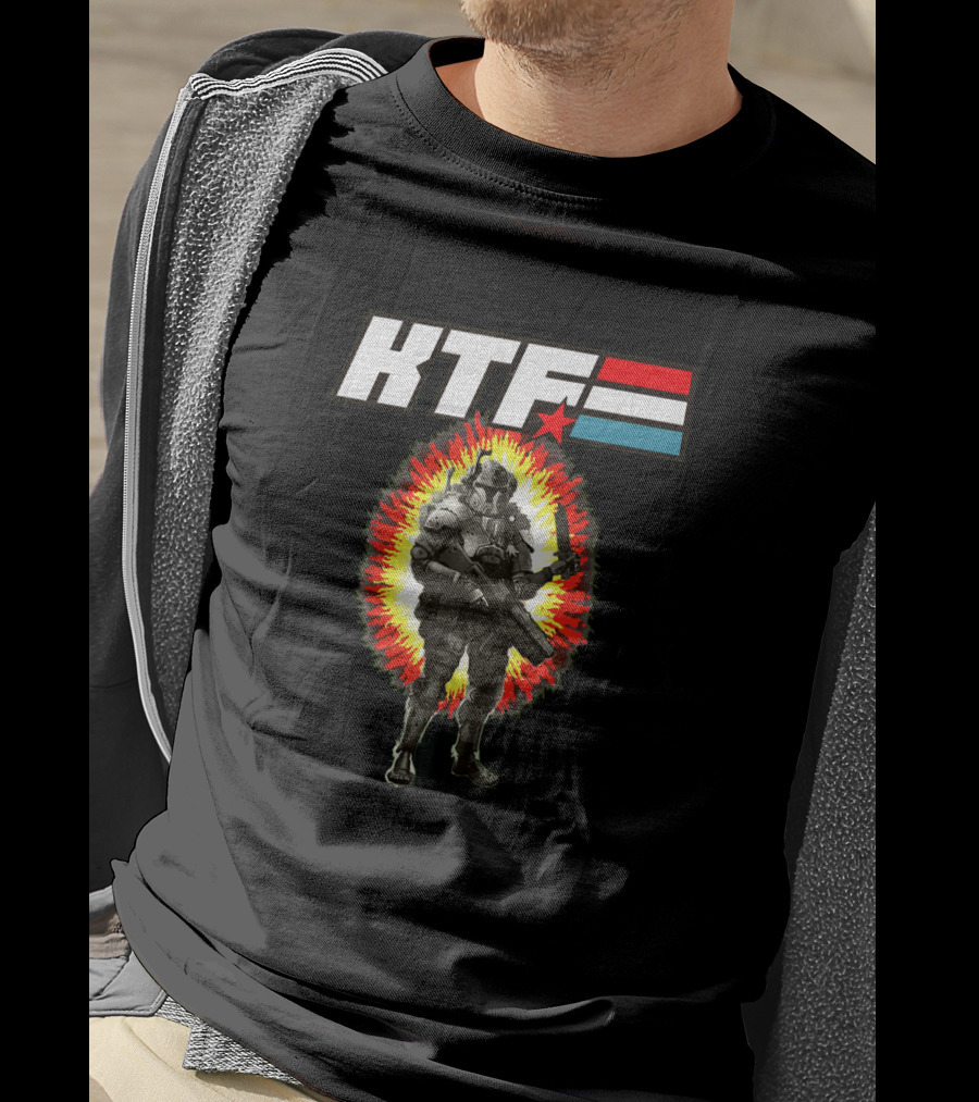 Tyrus Rechs KTF 80's Sci-Fi Soldier Burst T-Shirt