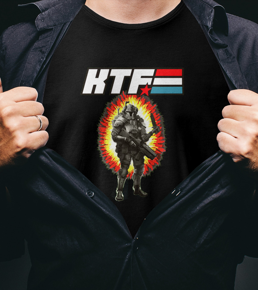 Tyrus Rechs KTF 80's Sci-Fi Soldier Burst T-Shirt
