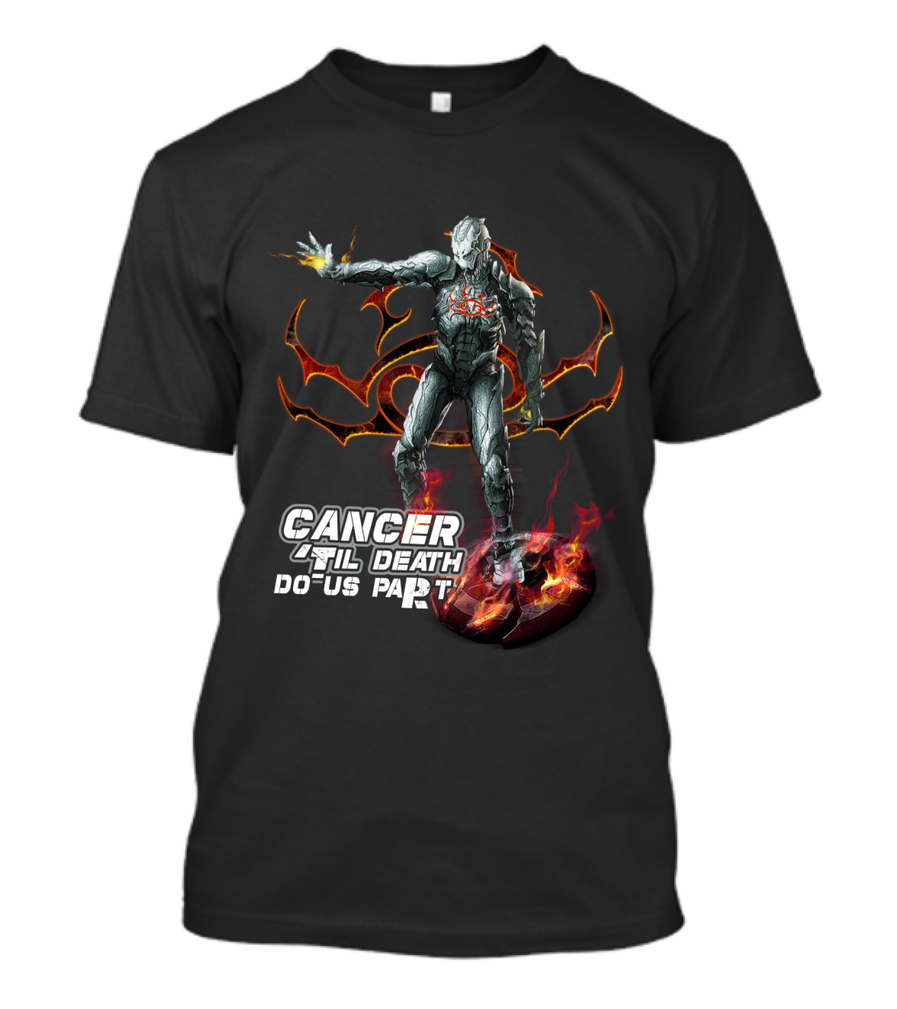 Cancer Til Death Do Us Part Marvel Ironman Fans Ultron T-Shirt