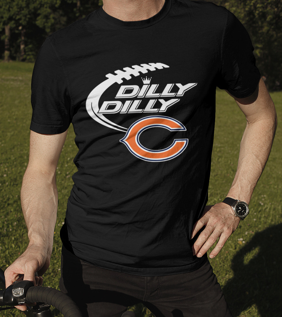 Chicago Bears Dilly Dilly Bud Light Football Fans T-Shirt