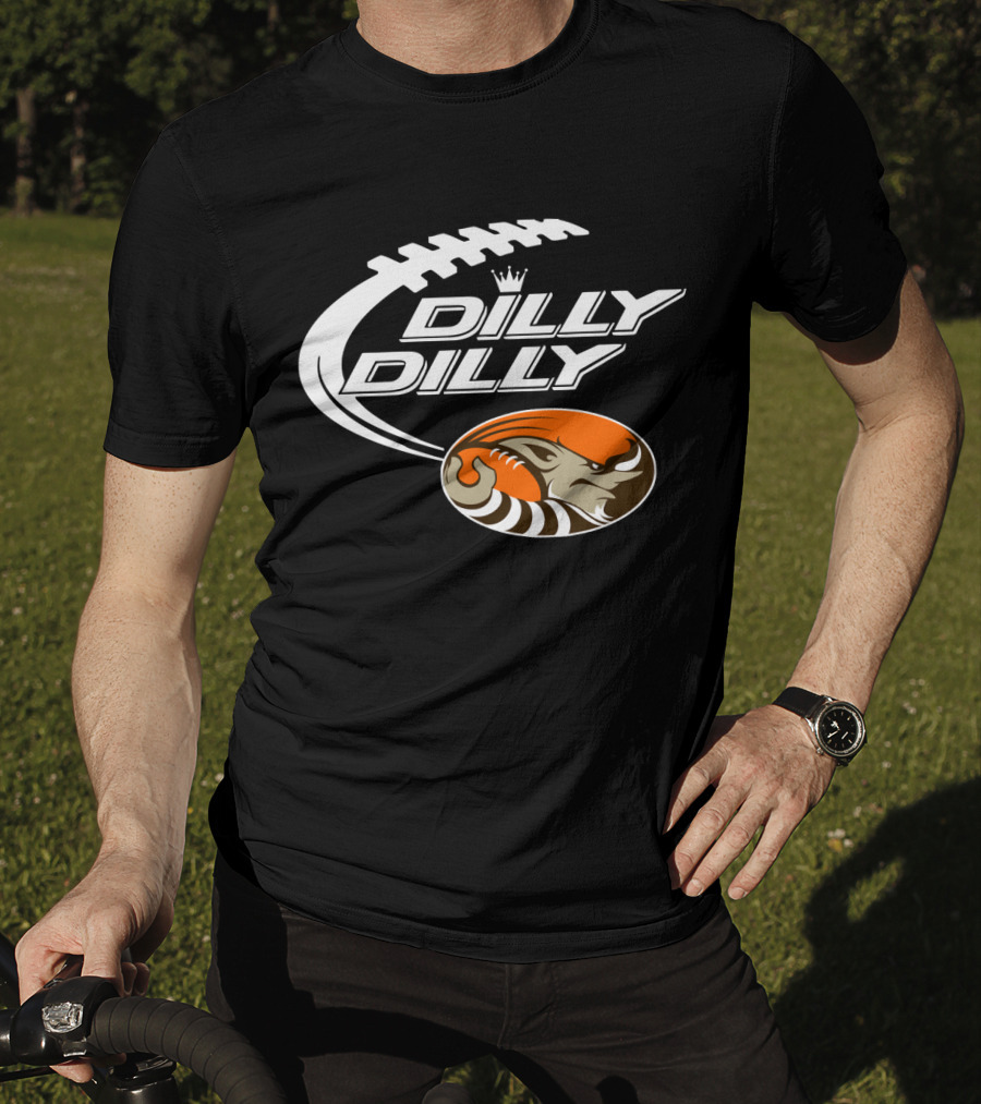 Cleveland Browns Dilly Dilly Football Helmet Bud Light T-Shirt